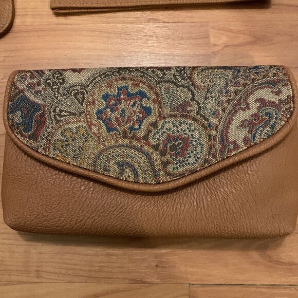 Ronte' Of Beverly Hills 5-Piece Ensemble Set Clutch Coin Purse Multi-Color - Picture 5 of 11